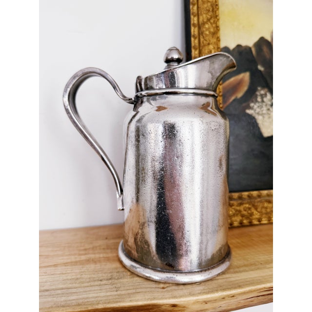 1948 Silver Plated Insulated Pitcher From the St Francis Hotel in San Francisco For Sale In New York - Image 6 of 7