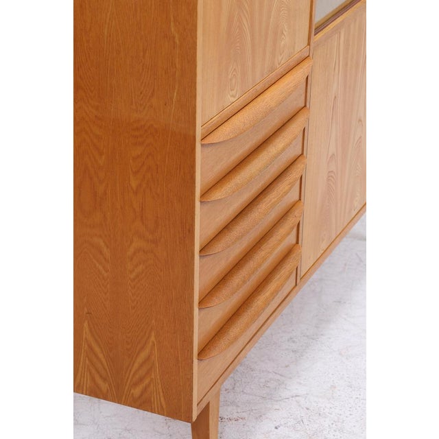 Mid-Century 602 Series Display Cabinet by Franz Ehrlich for Hellerau, 1950s For Sale - Image 12 of 16