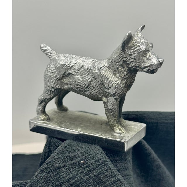 Louis Lejeune Norwich Terrier Hood Ornament For Sale In New York - Image 6 of 12