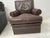 2000 - 2009 Vintage Brown Leather Chairs, 1970s, Set of 2 For Sale - Image 5 of 17