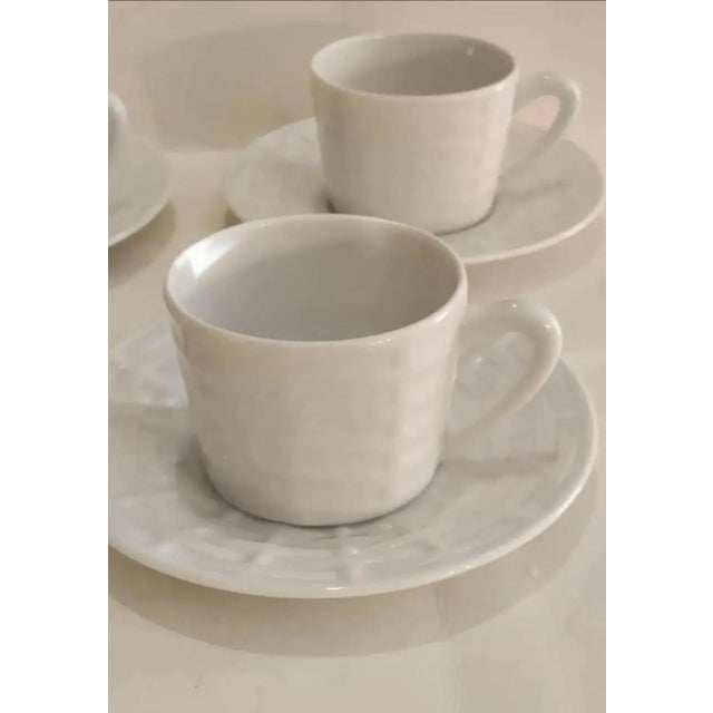 For your consideration . . . A beautiful set of 4 Ralph Lauren Home Belcourt Tea Cup and Saucer Set. RL Home describes the...