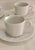 For your consideration . . . A beautiful set of 4 Ralph Lauren Home Belcourt Tea Cup and Saucer Set. RL Home describes the...