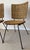 Pair of Vintage Woven Wicker Side or Accent Chairs, Circa 1950s For Sale In Los Angeles - Image 6 of 12
