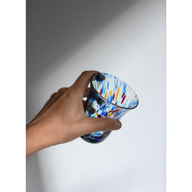 Vintage Italian Murano Glasses by Mariana Iskra for Ribes Studio, 2010s, Set of 6 For Sale - Image 11 of 18