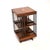 Wood Antique Edwardian Inlaid Revolving Bookcase, 1900s For Sale - Image 7 of 7