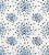 Traditional The House of Scalamandré Firefly Fabric, Blue For Sale - Image 3 of 3