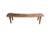 2020s Modern Organic Sculptural Teak Wood Bench For Sale - Image 5 of 10