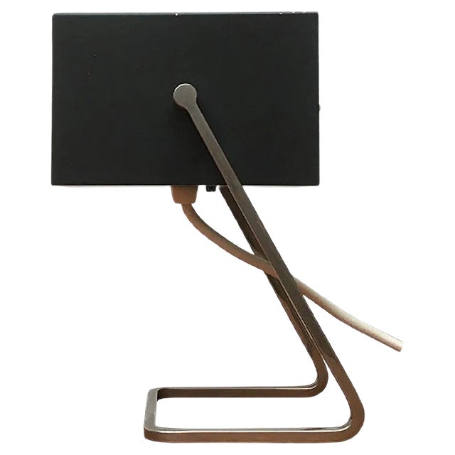 German Mid-Century Cube Table Lamp from Kaiser Idell Leuchten For Sale