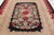 Traditional Antique Hooked Rug With Floral Medallion in Bright Pastel Hues - Rug & Kilim For Sale - Image 3 of 10