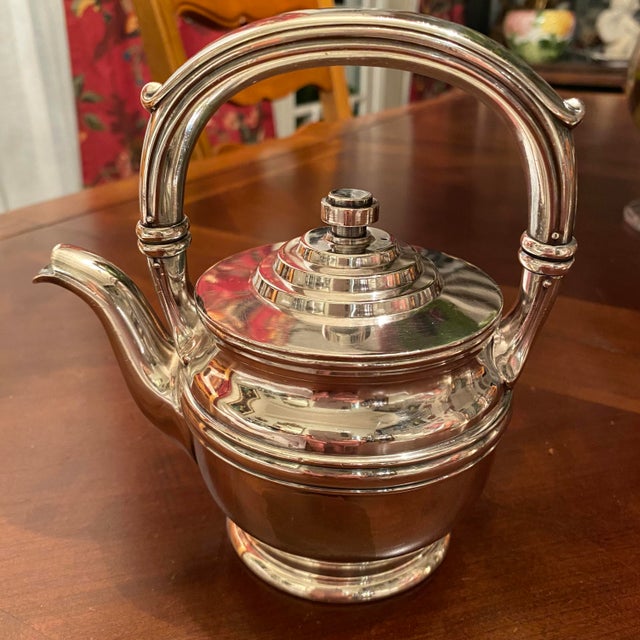 Gorham 1930 Gorham Silver Soldered 8oz Teapot Property of Pig 'N Whistle San Francisco For Sale - Image 4 of 11