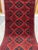 Art Deco Red & Navy Geometric Medallion Tribal Runner Rug, 2'6" X 9'8" For Sale - Image 3 of 16