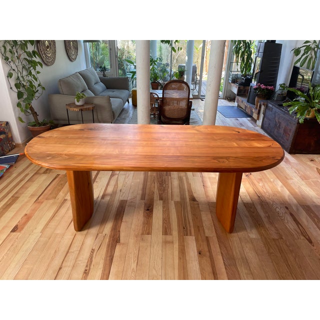 Inspired by an ancient architectural detail, our French cherry dining table pays homage to the ingenuity of builders of...