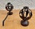 Pair of Spanish Forged-Iron Basket Andirons, circa 1900 For Sale - Image 10 of 15