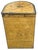 Huge Antique Painted Tole Tea Caddy or Flour Bin For Sale - Image 4 of 4