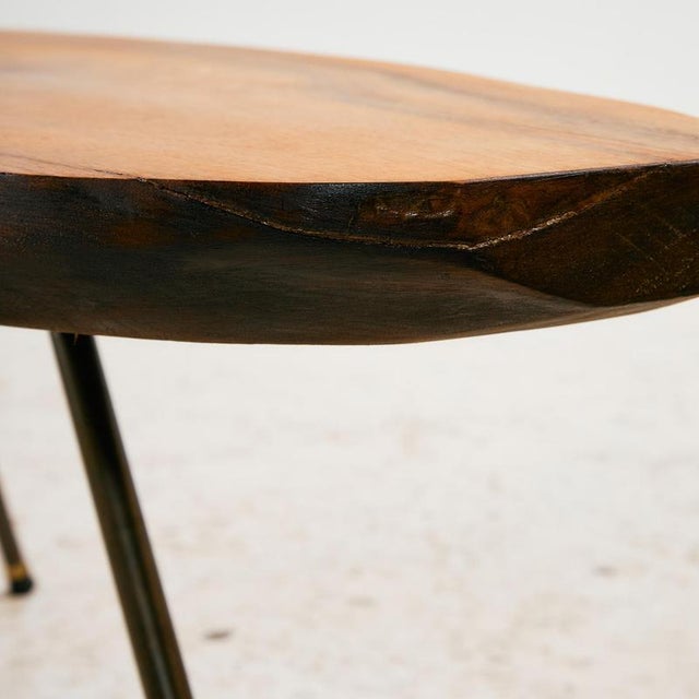 Wood Hand-Crafted Log Coffee Table For Sale - Image 7 of 18