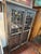 Mid 20th Century Rustic English Tudor Revival Glazed Bookcase Cabinet For Sale - Image 4 of 6
