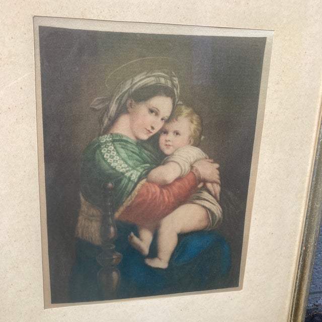 Bring Renaissance elegance into your home with this exquisite antique reproduction of Raphael's legendary masterpiece,...