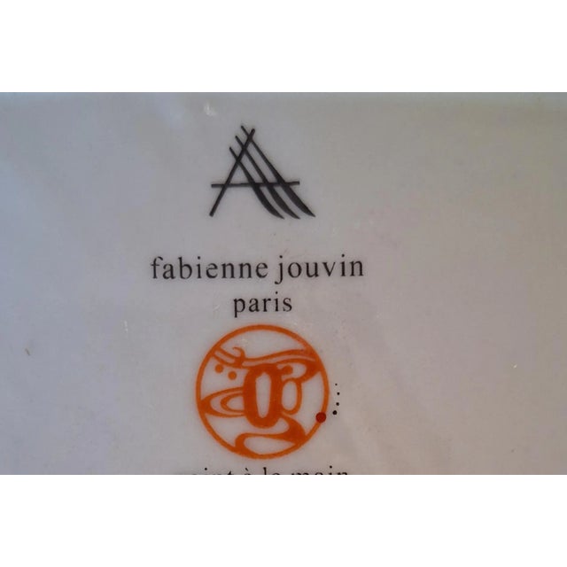 Chinoiserie LastCHANCE!Vintage Fabienne Jouvin Paris Trinket Tray For Sale - Image 3 of 11