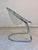 Gastone Rinaldi Cantilever Chair with Fur by Gastone Rinaldi For Sale - Image 4 of 11