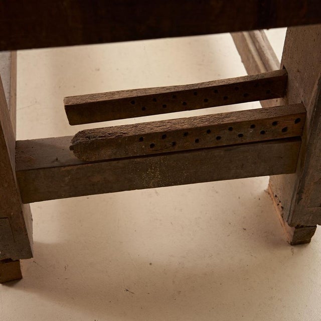 Antique Workbench in Wood For Sale - Image 10 of 13