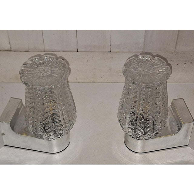 Vintage Wall Lamps by Böhmer Leuchten, 1970s, Set of 2 For Sale - Image 4 of 8