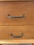 1950s Vintage Bedside Table in Light Oak, 1950 For Sale - Image 5 of 8