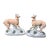 Ceramic 19th Century Staffordshire Greyhound Dogs- A Pair For Sale - Image 7 of 7
