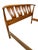 Elevate your bedroom with this handsome Mid-Century Modern full-size bed by Kent Coffey, dating to the 1960s. Crafted in...