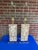 Pair Antique Bleached Marquetry Architectural Fragment Lamps W/Lucite Bases For Sale - Image 9 of 9