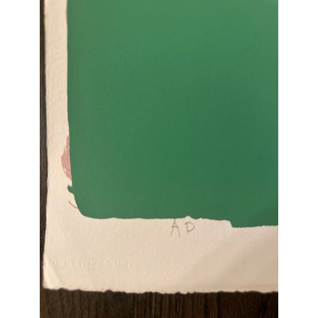 Aurora Borealis by Darryl Hughto Original Silkscreen Print signed and labeled "AP" (artist proof) in pencil Stamped...