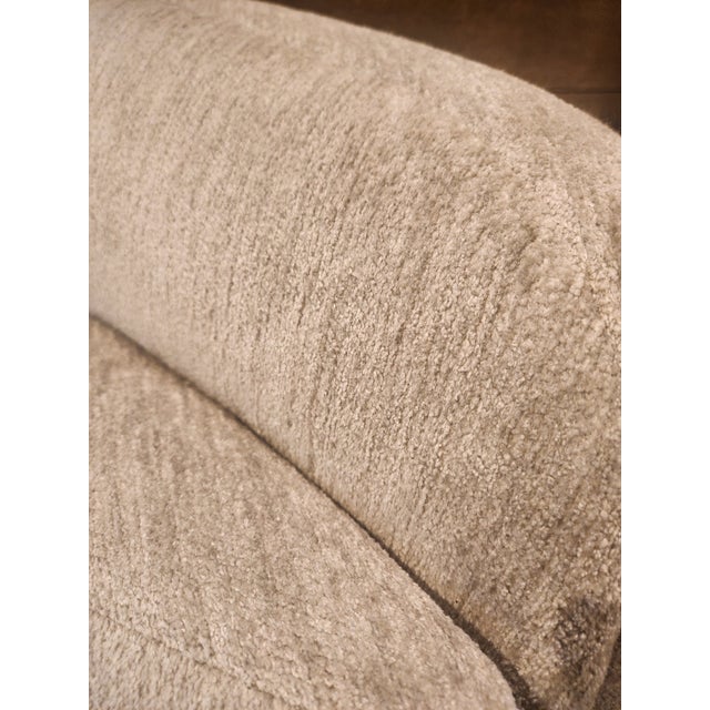 Interlude Home Paisley Chaise and Ottoman - Set Only For Sale - Image 4 of 4