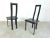 1980s Italian Model Regia Dining Chairs by Antonello Mosca for Ycami, 1980s, Set of 6 For Sale - Image 5 of 11