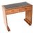 Art Deco Walnut and Leather Top Desk, 1930s For Sale