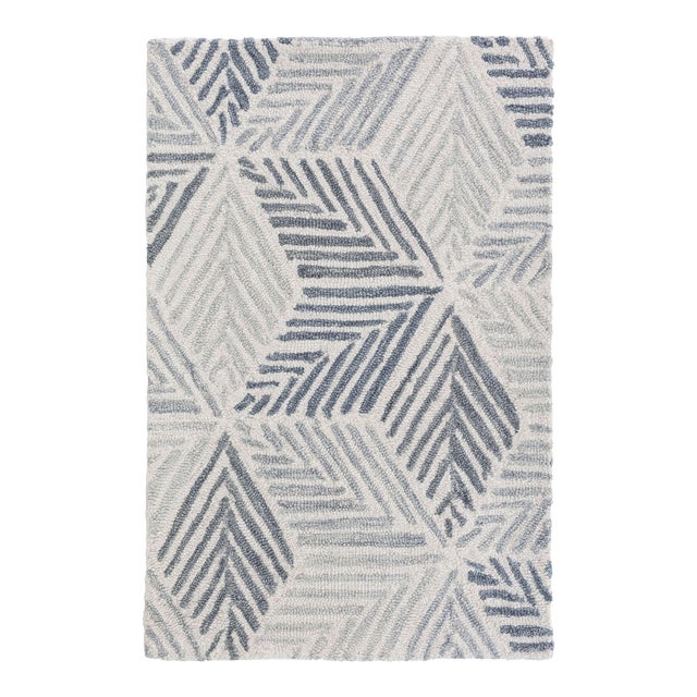 Dash & Albert by Annie Selke Karari Hooked Wool Rug, 6' x 9' For Sale