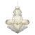 Maria Theresa 20 Lights Chandelier in Polished Chrome and Crystal by Aggiolight For Sale - Image 6 of 6