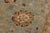 1990s Shabby Chic Ziegler Blue/Gold Wool Runner Rug- 4'1'' X 11'2'' For Sale - Image 5 of 10