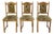 Vintage Dining Chairs, Set of 3 For Sale