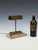 1920s Art Deco Bronze Desk Lamp with Fossiliferous Limestone Base, 1930s For Sale - Image 5 of 18
