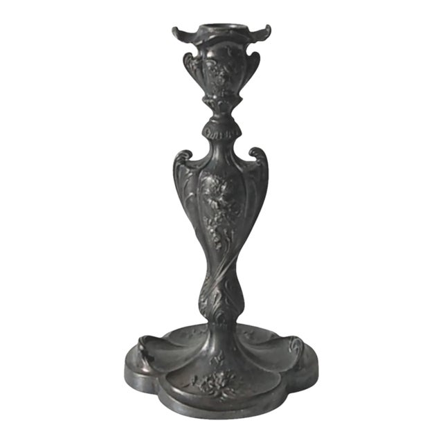 Pairpoint Antique 1904 Art Nouveau Candleholder Candlestick Candle Holder 6155 For Sale