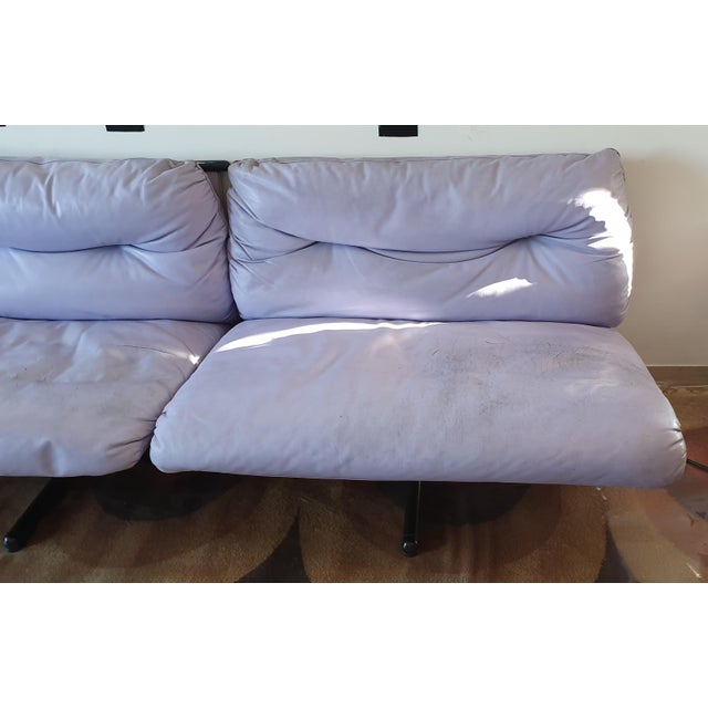 Ouverture Modular Sofa with Marble Coffee Table by Pierluigi Cerri for Frau, 1980s, Set of 3 For Sale - Image 16 of 18