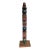 Late 20th Century 24" Totem Pole by Larry Rudick in Northwest Coast Native American Indian Style For Sale