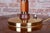 White Mid-Century Table Lamp in Walnut, Brass and Glass, Czech, 1960s For Sale - Image 8 of 13
