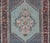 Textile Vintage Turkish Oushak Rug With Vibrant Teal and Rich Maroon Accents For Sale - Image 7 of 10