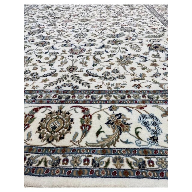 Handwoven Persian Style Area Rug 9x12 For Sale In Dallas - Image 6 of 12