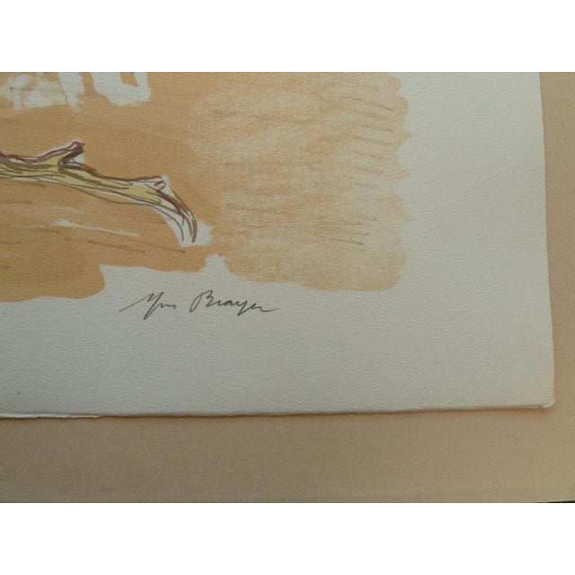 Yves Brayer, Barque au petit Rhône, Lithograph For Sale - Image 4 of 5