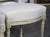 White Set of 6 Painted and Caned French Louis XVI Style Dining Chairs, Early 1900s For Sale - Image 8 of 18