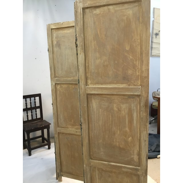 19th Century European Hand Painted Dressing Screen For Sale - Image 12 of 13
