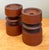 Vintage Mid-Century Modern Wood Candle Holders - A Pair For Sale In West Palm - Image 6 of 12