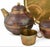 Vintage Brass & Copper Centrepiece and Tea Set by Harald Buchrucker, 1950s, Set of 6 For Sale - Image 3 of 6