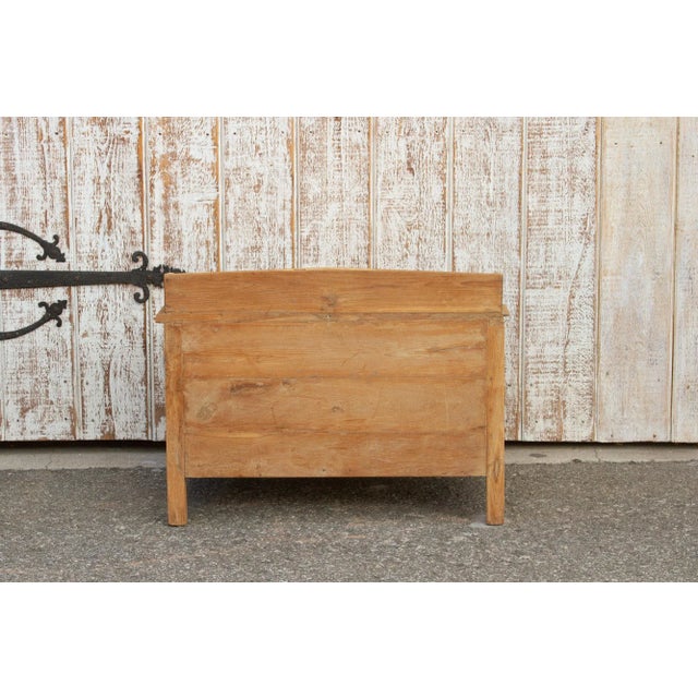 19th Century British Colonial Teak Low Desk For Sale - Image 9 of 11